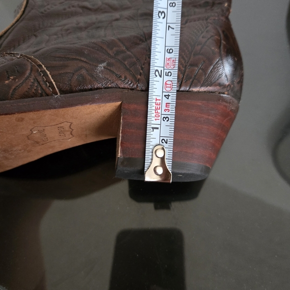 Vintage RARE tooled cowgirl boots - Picture 7 of 11